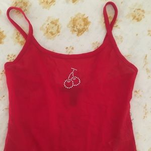 Cherry body suit
